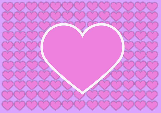 Free pink heart heart hearts vector