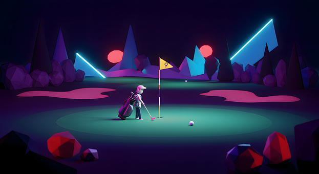 Free Golf Golfer illustration and picture
