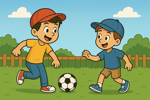 Free football pass play illustration