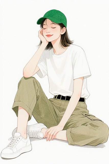 Free side profile fashion illustration minimalist illustration illustration