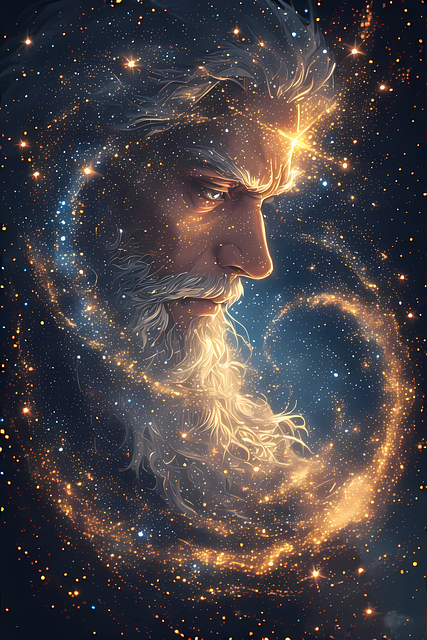 Free ai generated man portrait illustration
