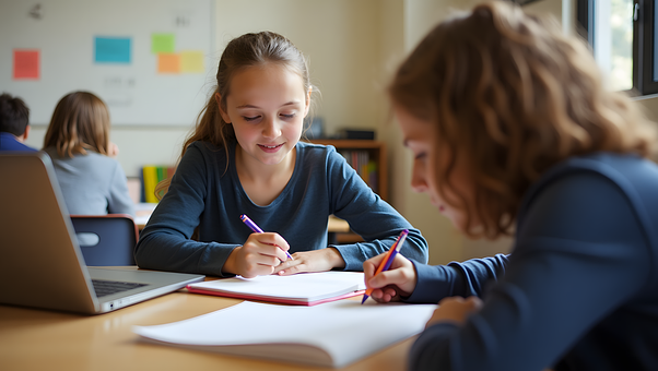 Free Students Classroom illustration and picture