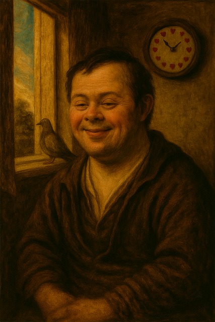 Free painting paint down syndrome illustration