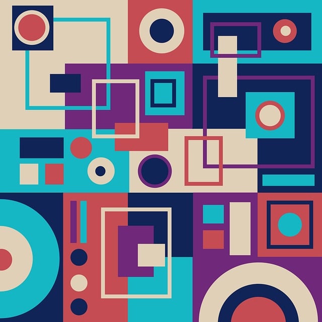 Free cube squares blocks illustration