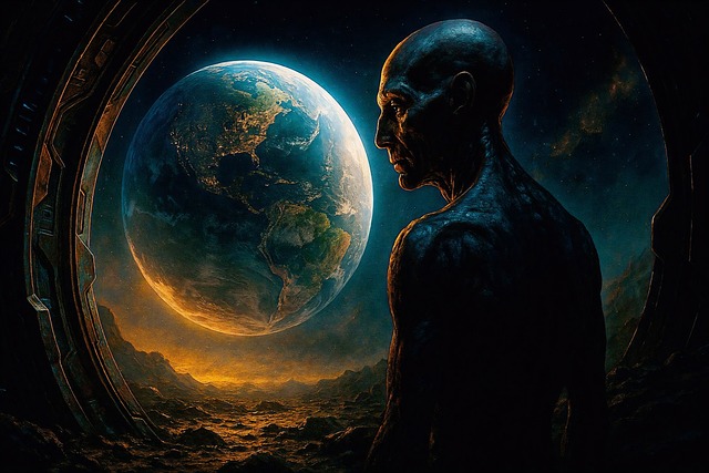 Free man portal fantasy illustration