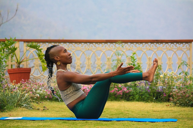 Yoga, Meditation, Kvinde, Dyrke Motion