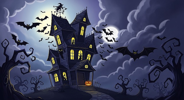 Free halloweenart spookyillustration trickortreat illustration