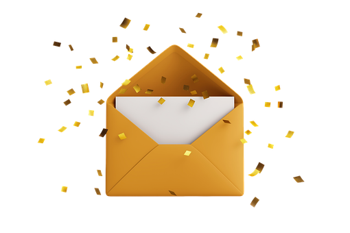 Free Envelope Invitation illustration and picture