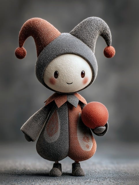 Free Jester Doll illustration and picture