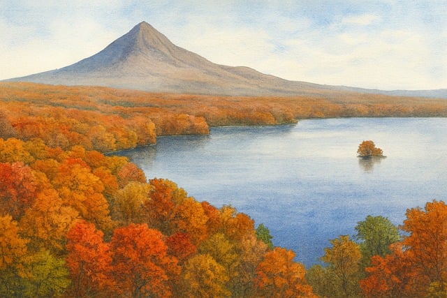 Free watercolor watercolor painting landscapeart illustration