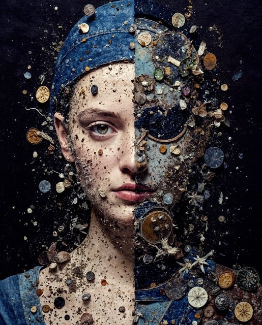 Femeie, Portret, Artă, Proiecta, Blugi