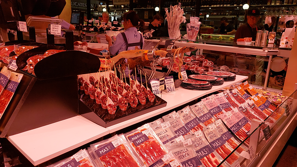 Barcelona, Markthalle, Markt, Essen
