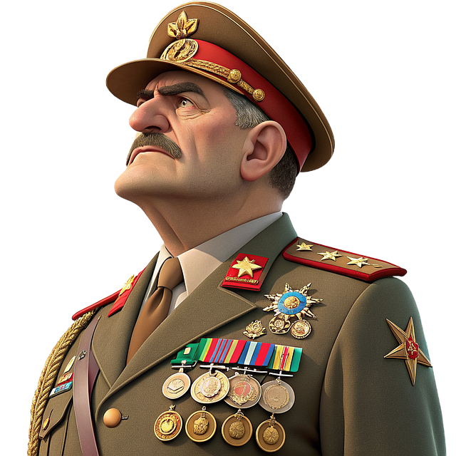 Free general military a uniform illustration