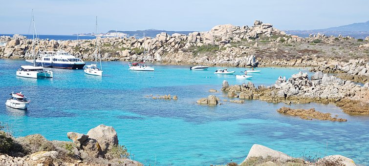 Korsika, Landschaft, Strand, Felsen