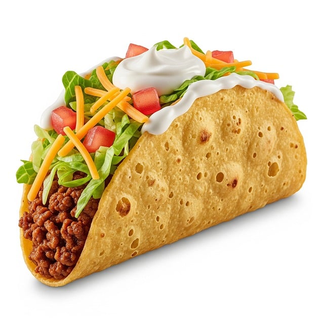 Download free HD stock image of Crunchy Taco Shell Seasoned Beef Free crunchy taco shell seasoned beef lettuce illustration