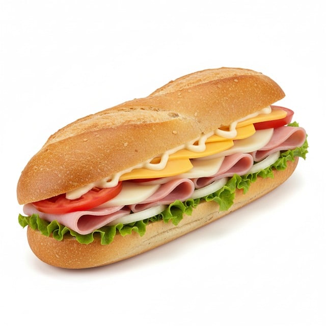 Free ai generated sandwich long sandwich illustration