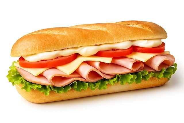 Free sub sandwich sandwich long sandwich illustration