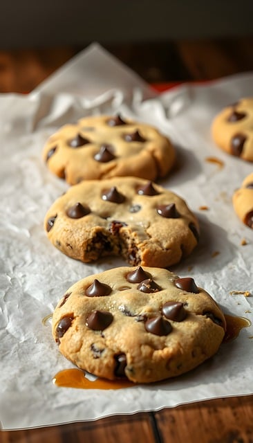 Free chocolate chip cookies baked goods dessert photo illustration