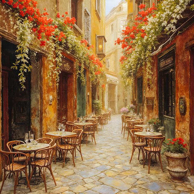 Free street sidewalk chair illustration