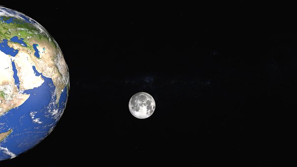 Kosmos, 3D-Hintergrund, 3D-Rendering, 3D