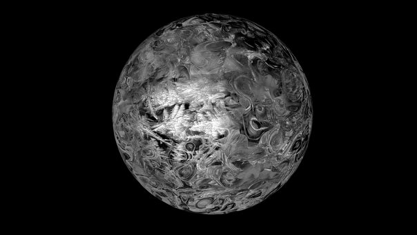 Kugel, 3D-Hintergrund, 3D-Rendering, 3D