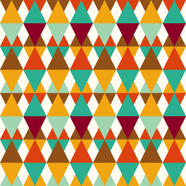 Geometrisk Mønster, Retro, Retro Mønster