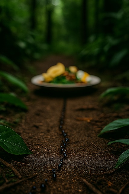 Free Ants Trail illustration and picture
