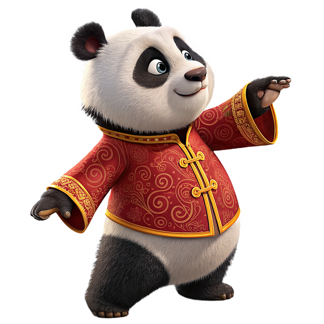 Free panda mammal nature illustration