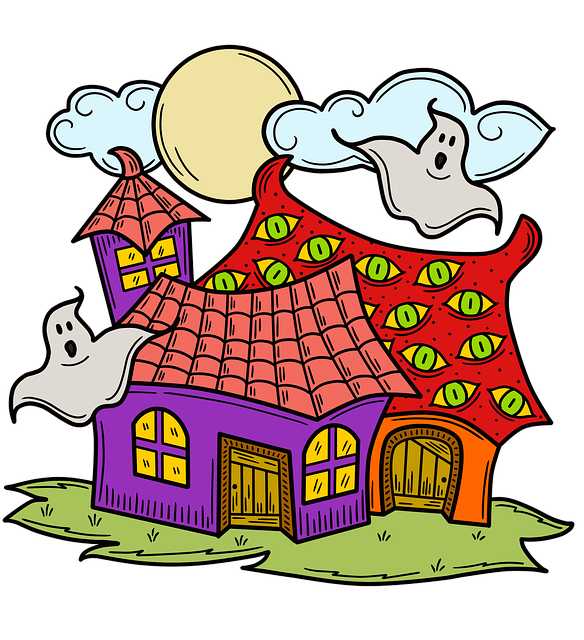 Halloween, Spookhuis, Spookachtige, Eng