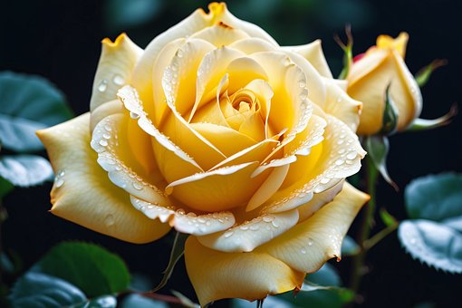 Rosa, Flor, Natureza, Amarelo