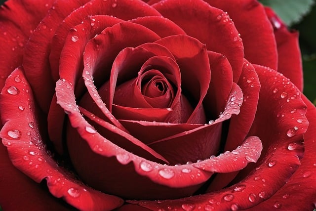 Free rose red flower illustration