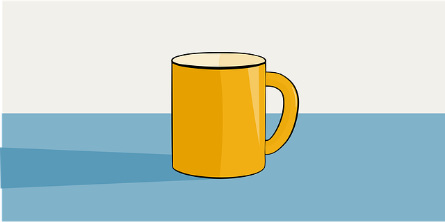 Free mug coffee yellow vector