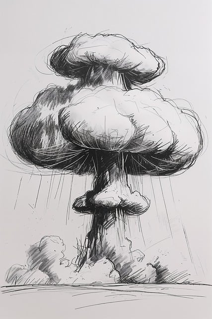 Free abstract symmetry explosion illustration