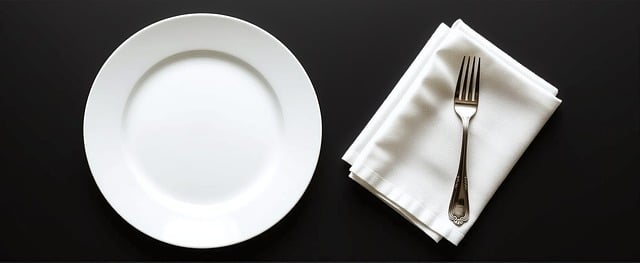 Free plate fork food illustration