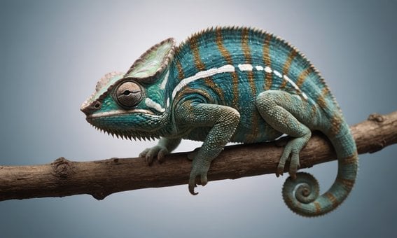 Kameleon, Reptil, Natur, Dyr, Øgle