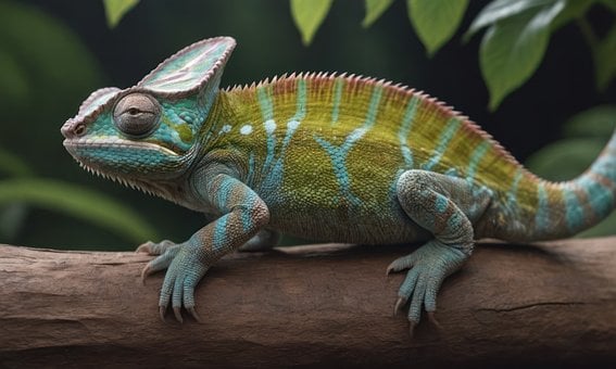Kameleon, Reptil, Natur, Dyr, Øgle