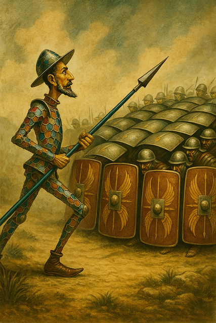 Don Quijote, Römischer Soldat