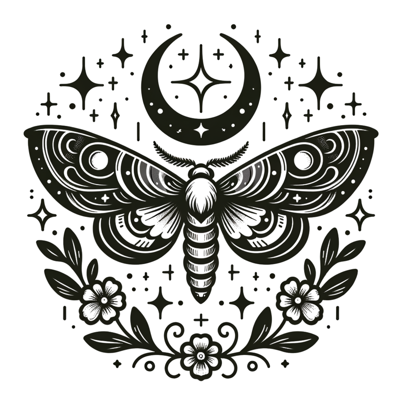 Download Moth, Nature, Insect. Royalty-Free Stock Illustration Image ...