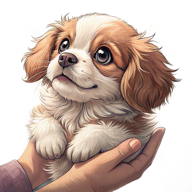 Free puppy animal nature illustration