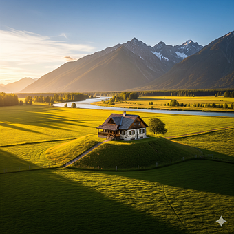 Free House Nature illustration and picture