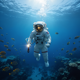 Free Astronaut Space illustration and picture