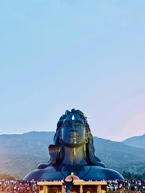 Free Adiyogi Statue Shiva Statue photo and picture