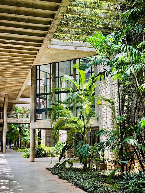 Free Green Architecture Campus Design photo and picture