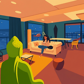 Free Peace Relax illustration and picture