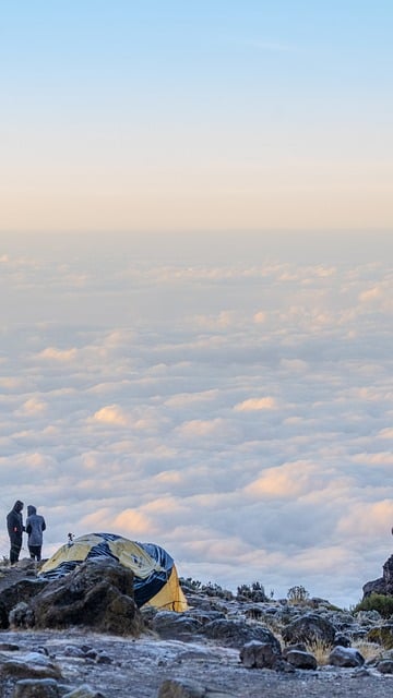 Kilimanjaro, Skyer, Højde, Telt, Camping