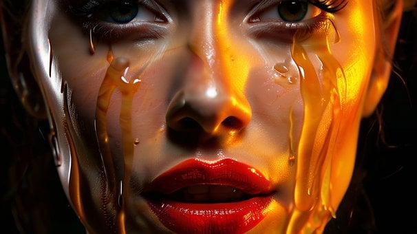 Free Melting Butter ai generated image and illustration