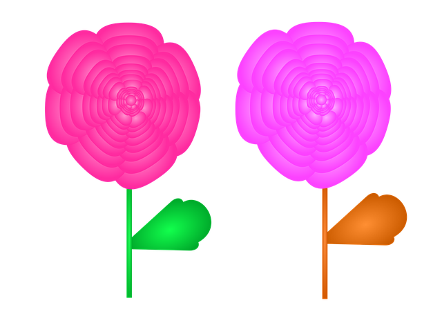 Free flowers bottomless decoration vector