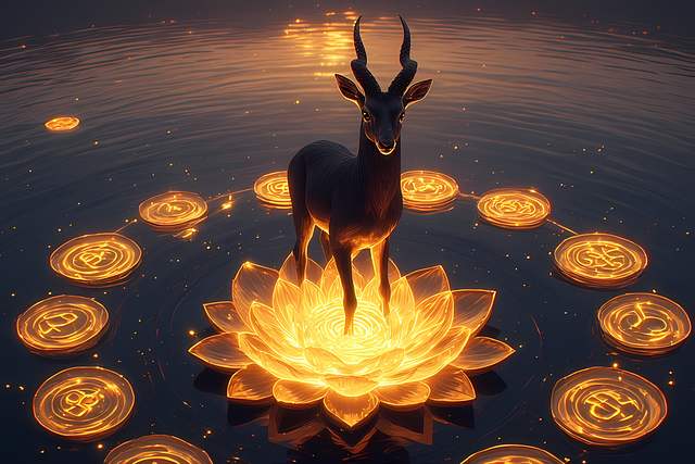 Free antelope blackbuck nature illustration