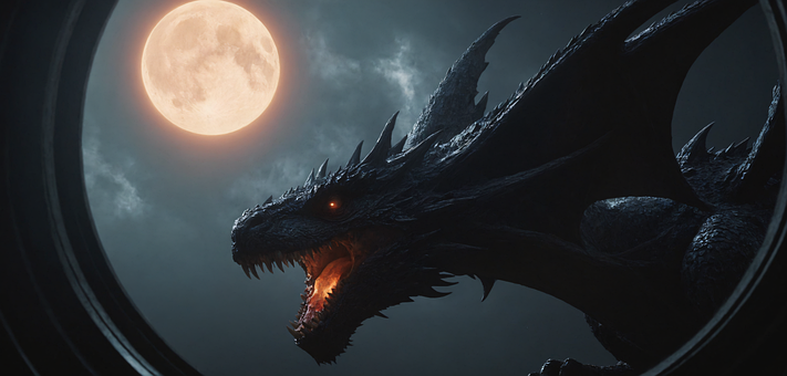 Free Dragon Lizard illustration and picture