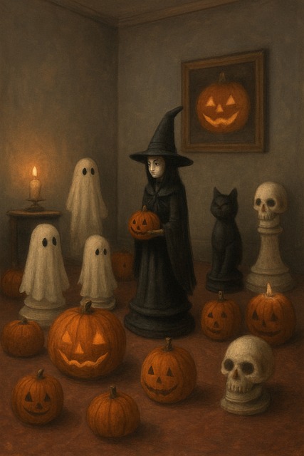 Free autumn halloween october illustration